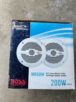 Marine speakers