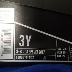 under armour kids size 3