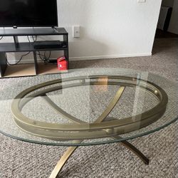 Glass Table Set 