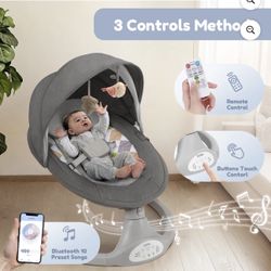 Bioby Portable Baby Swing 5 Motion Timer