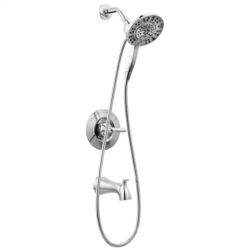 Delta Arvo Chrome Bathtub and Shower Faucet with Valve