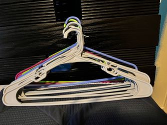 Assorted Plastic Hangers