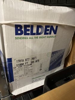 1000 FT Belden 350 Plenum Cable