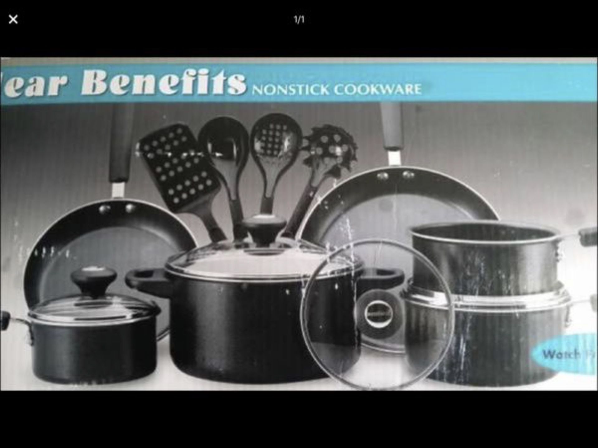 Nonstick cookware set