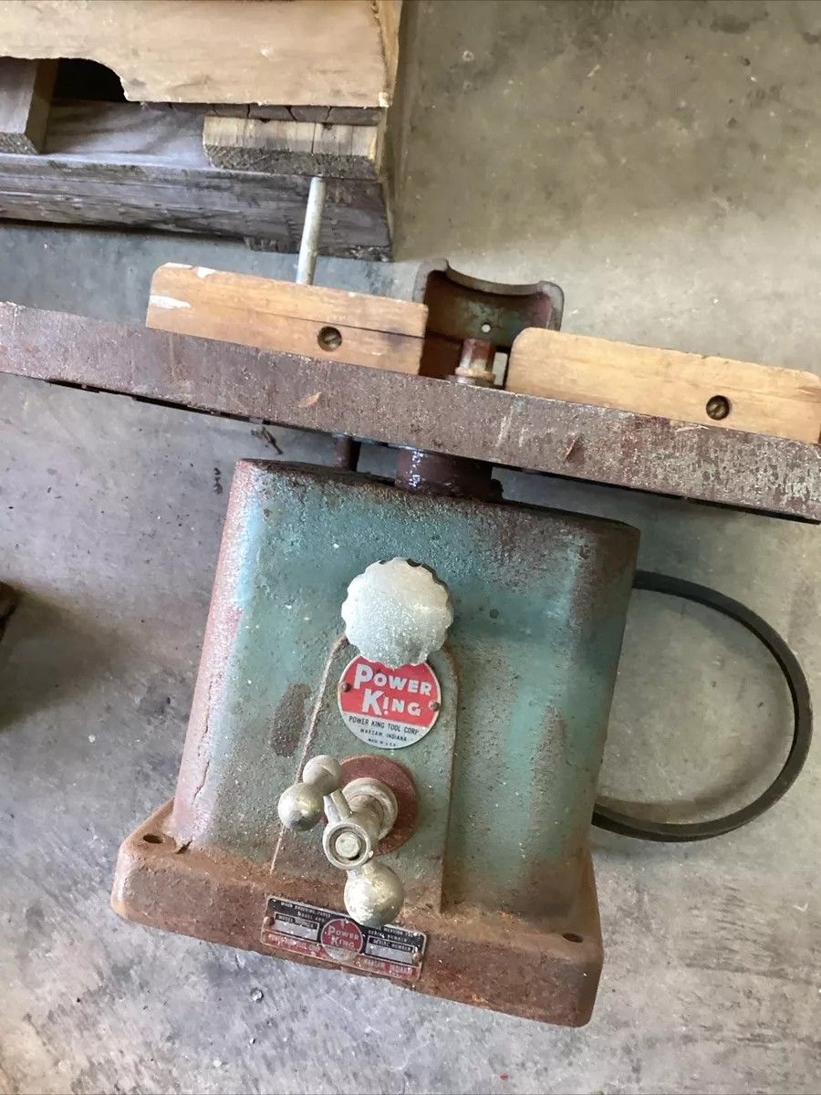 vintage Power King Spindle Shaper No. 411