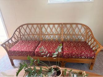 Traditional Rattan Thai Couch