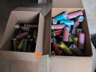 2 Boxes Of Aluminum Cans - FREE
