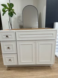 Bathroom sink vanity (no countertop)