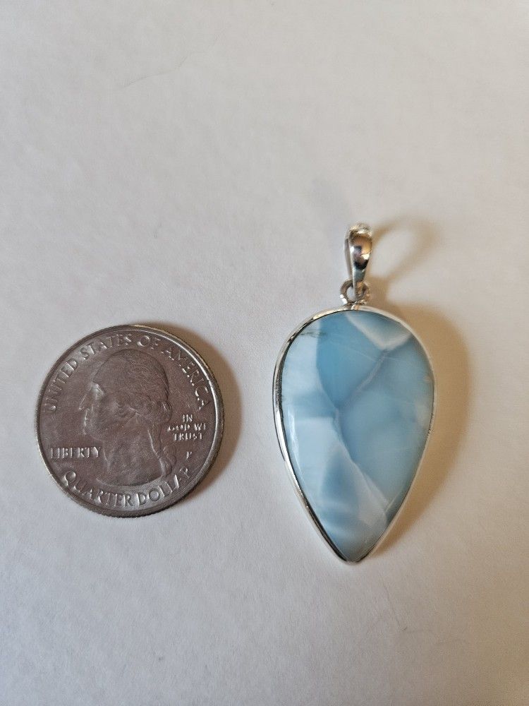 Larimar Pendant