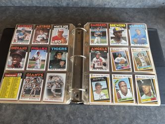 1986 TOPPS BASEBALL SET CARD SET  PLUS TRADED SET IN  BINDER MINUS 3 CARDS