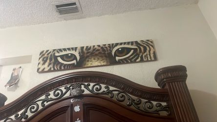 Tiger Eyes Painting