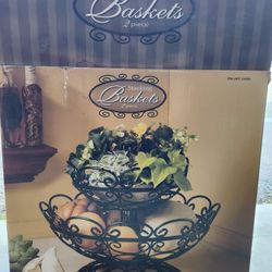 Deluxe stackable Fruit Basket NEW