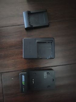 Camera Battery Charger Lot - Panasonic Lumix, Wasabi Power, Canon NB-6L/NB-8L