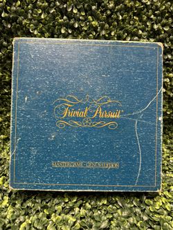 Vintage Trivial Pursuit Master Game Genus Edition 1981