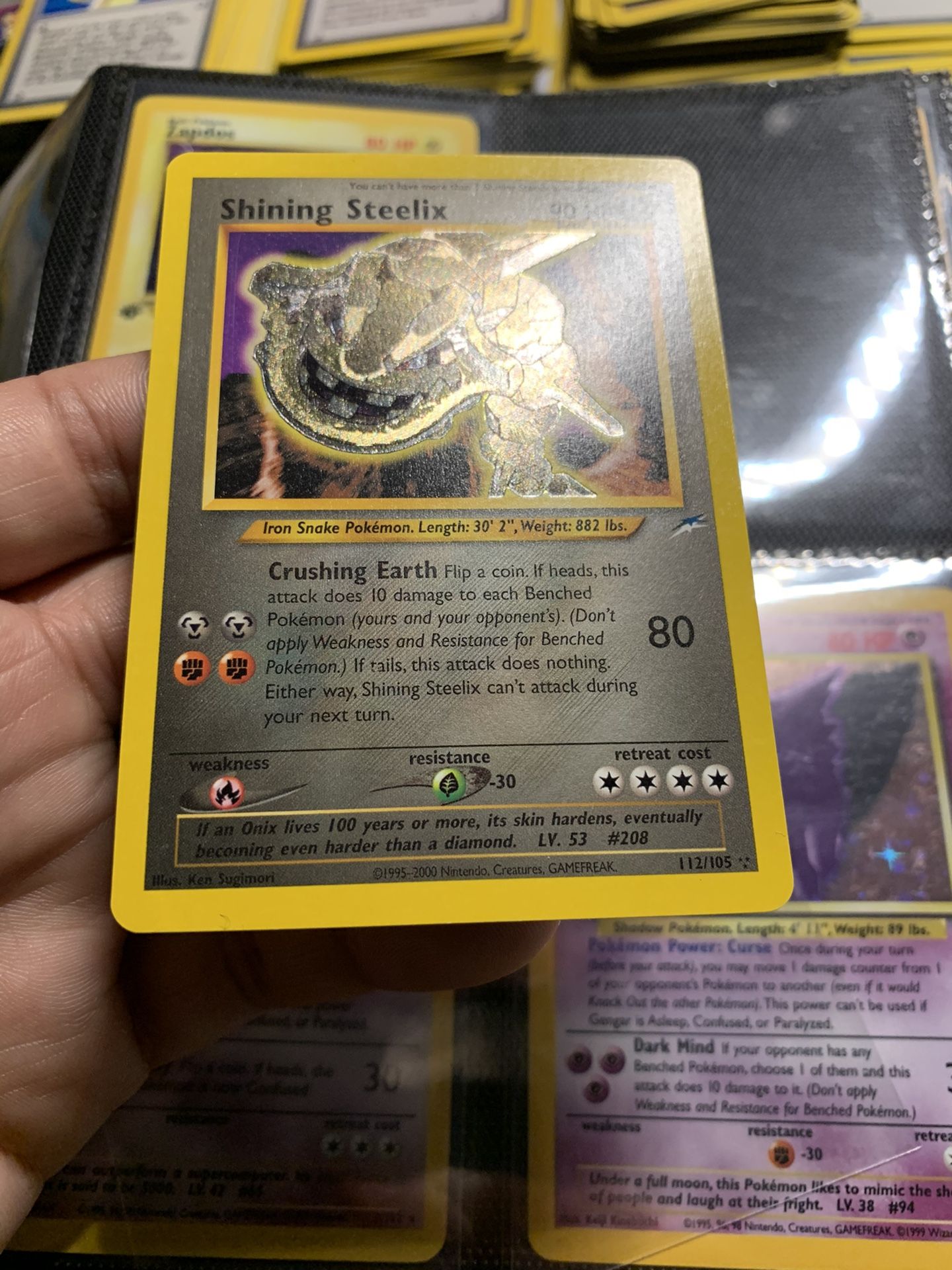 Shining Steelix Secret Rare Holo