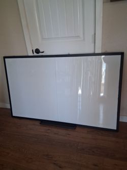Extra large,, dry erase board, message board, whiteboard with ledge  office, offices, buisness, equipment, schools ,
