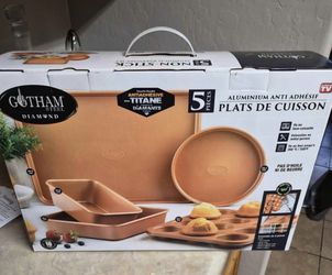 Gotham non stick 5 set bakeware