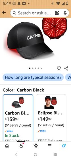 Cayama Red Light Therapy Hair Growth Cap