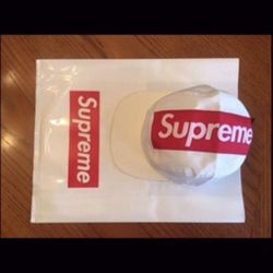 Supreme Top Panel Strapback Hat