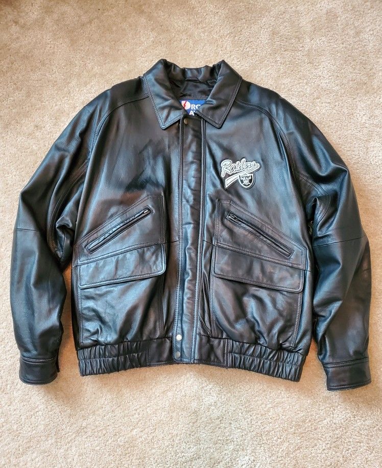 Raiders Leather Jacket