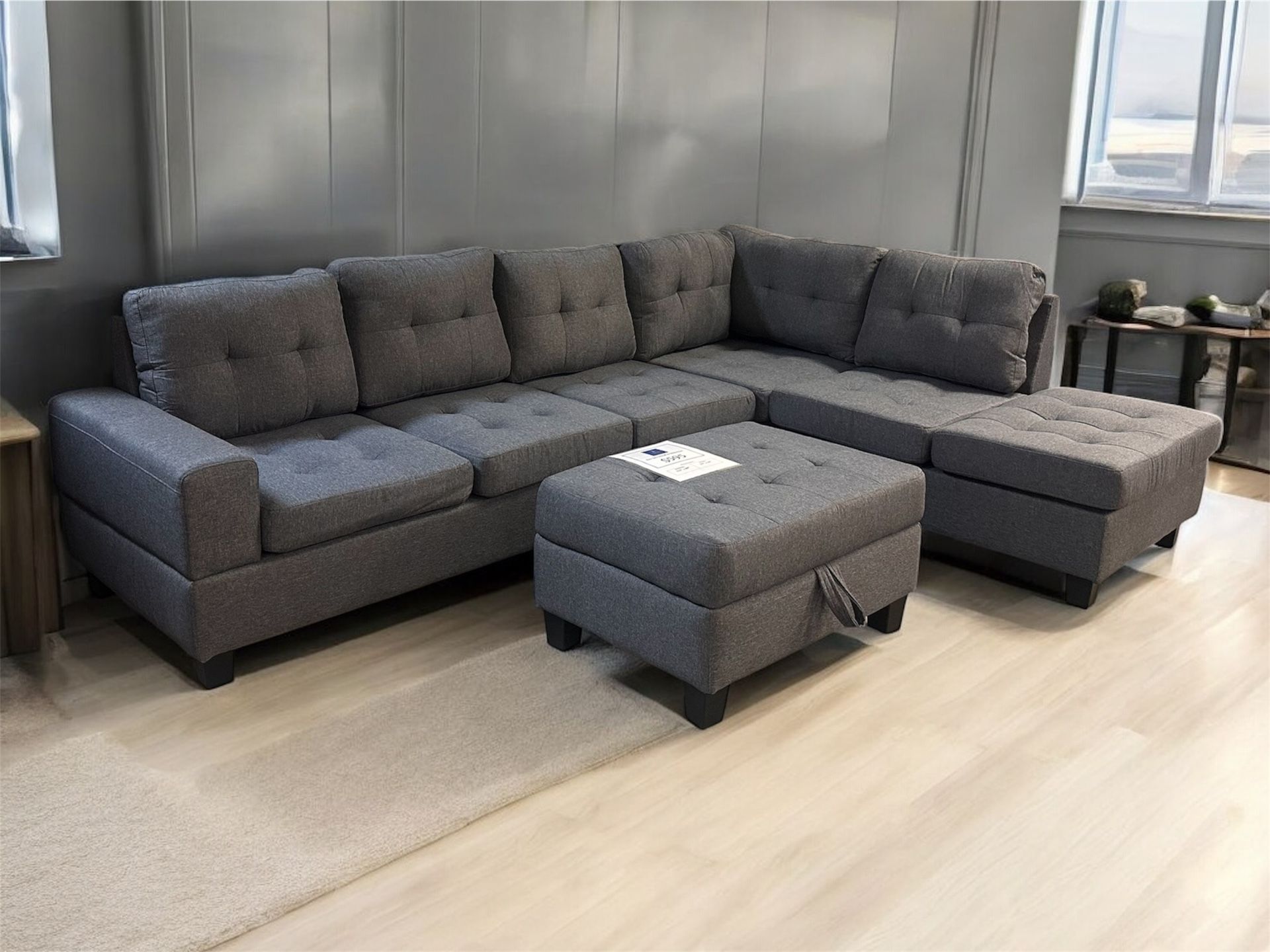 Sofa Sectional Chaise - BRAND NEW 
