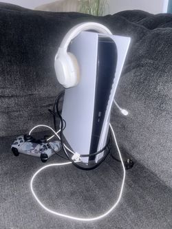 PS5 with Camo Controller and Headset