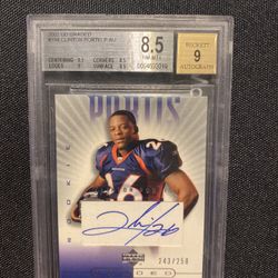 2002 UD GRADED #194 CLINTON PORTIS P AU 