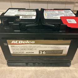 GREAT PRICE!! // NEW H-6 AGM BATTERY // $120 CASH 