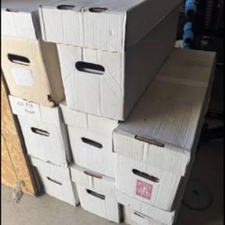 7 Long boxes of comics