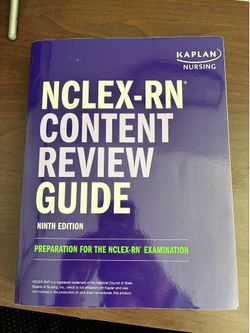 KAPLAN NURSING NCLEX-RN® CONTENT REVIEW GUIDE NINTH EDITION