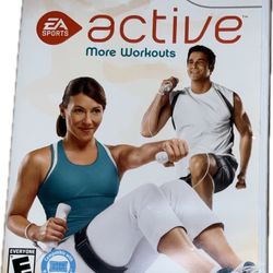 NINTENDO WII GAME Active More Workouts