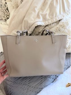 Light gray Tory Burch tote