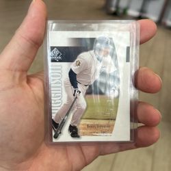 Bobby Higginson Miscut Sp Authentic Rare