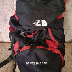 North Face 60 L Backpack