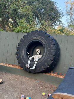 Large crossfit monster truck tire