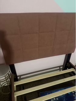 Pink twin bed frame