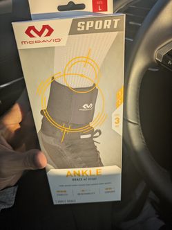 2 Pair Ankle Brace W/ Straps