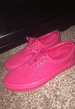 Red Vans Originals