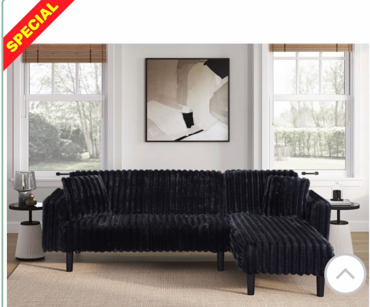 New Sleeper Sectional Sofa Couch! Free Delivery 🚚!