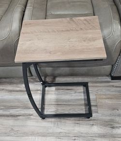 C Shaped Side Table