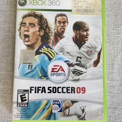 Xbox 360 FIFA Soccer 09 CIB (Complete With Manual)  TESTED and Working