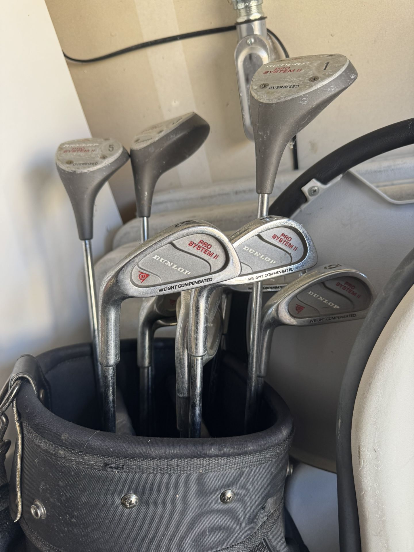 Dunlop Left-handed Pro System II Oversized Golf Clubs
