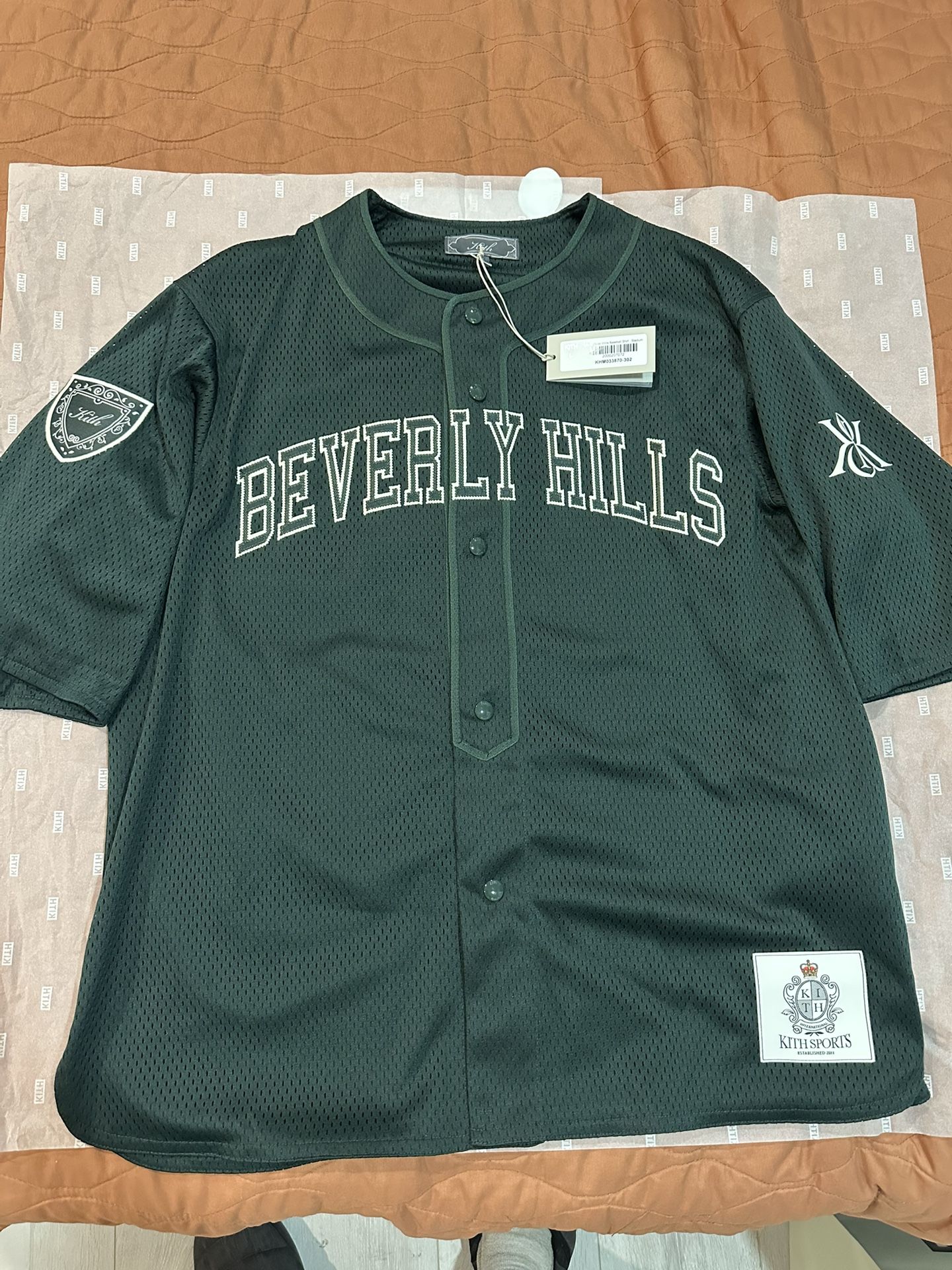 Kith Los Angeles Store Exclusive Willis Beverly Hills Baseball Jersey