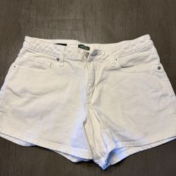 Women’s White Shorts 