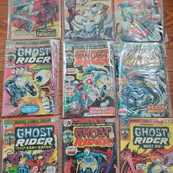 Vintage Ghost Rider Comic Books