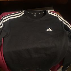 ESSENTIALS FRENCH TERRY 3-STRIPES SWEATSHIRT 