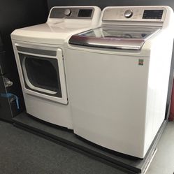 New Scratch And Dent LG Washer And Dryer Set. 1 Year Warranty 