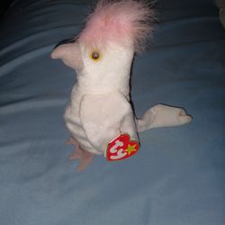 Kuku The Cockatoo Beanie Baby