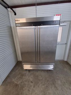 Centaur Plus Commercial FREEZER Stainless Steel Double Door Reach In Freezer