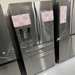 New Fridge Stainless Steel 4 Door 1 Year Warranty 